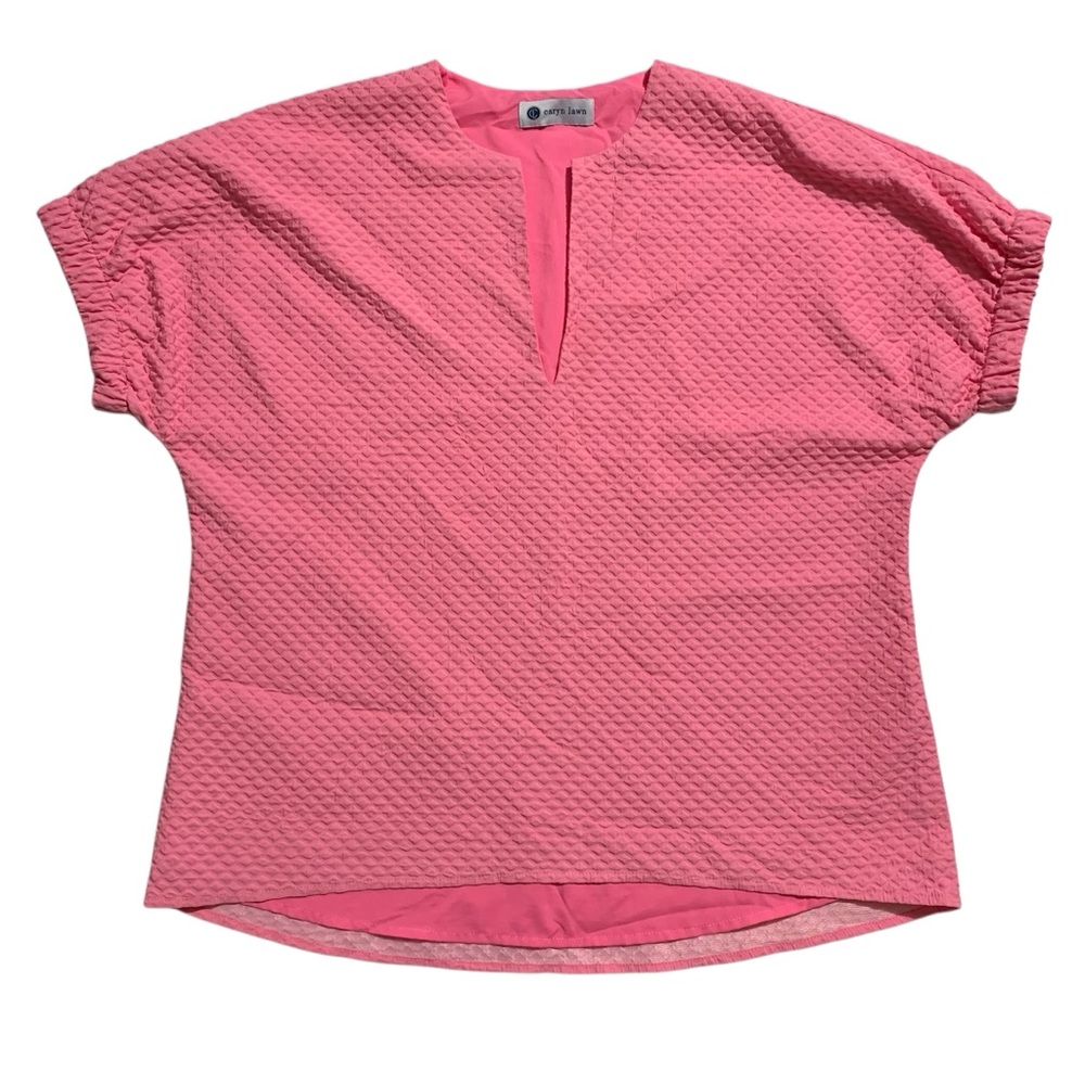 Caryn Lawn | Betsy | Quilted Pink Top